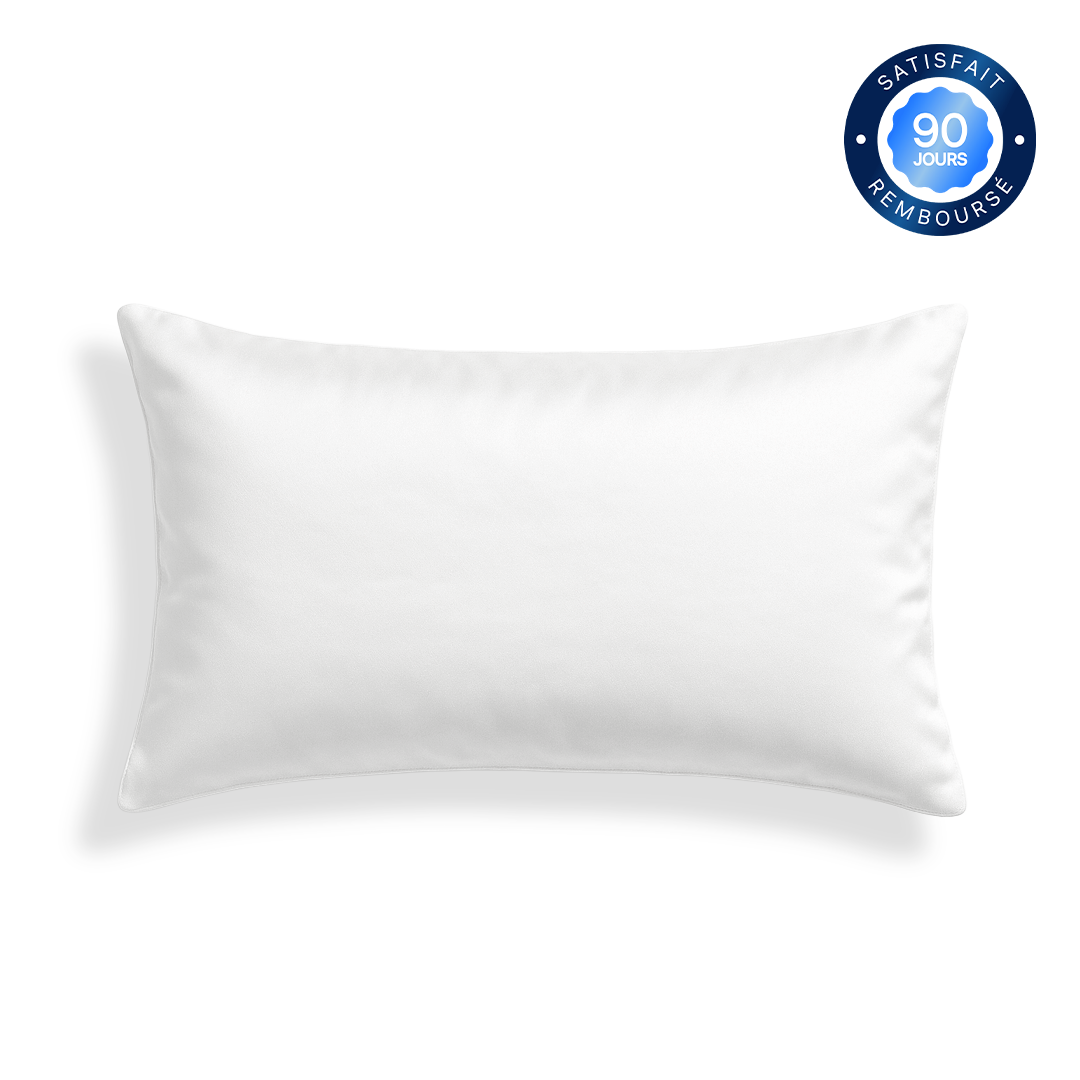 Taie d'Oreiller en Soie Premium - Lait d'Ivoire