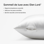 Taie d'Oreiller en Soie