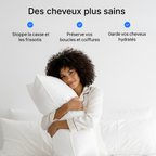 Taie d'Oreiller en Soie Premium - Lait d'Ivoire