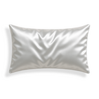 Taie d'Oreiller en Soie Premium - Perle Grise