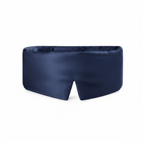 Masque de Nuit en Soie Premium - Bleu Minuit
