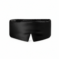 Masque de Nuit en Soie Premium - Velours Noir