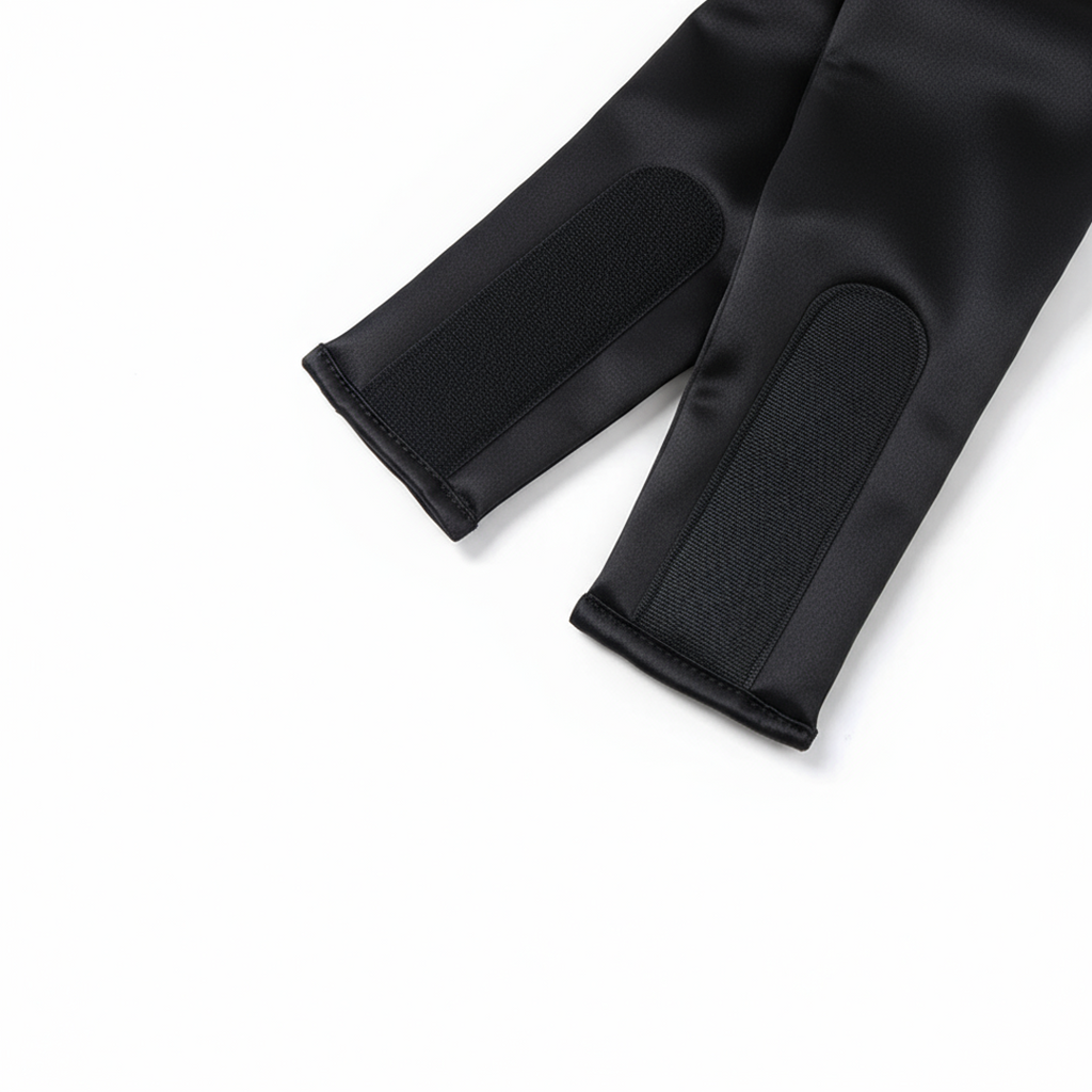 Masque de Nuit en Soie Premium - Velours Noir