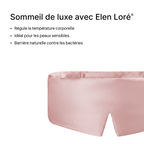 Masque de Nuit en Soie Premium - Rosée de Mai