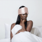 Masque de Nuit en Soie Premium - Rosée de Mai