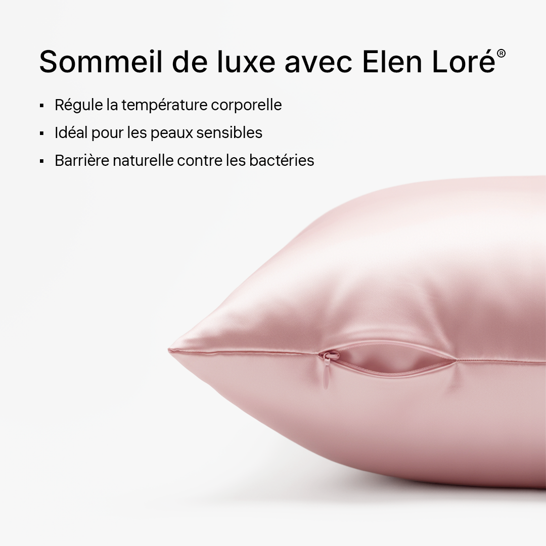 Taie d'Oreiller en Soie