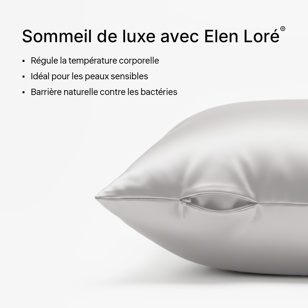 Taie d'Oreiller en Soie