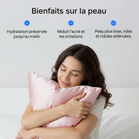 Taie d'Oreiller en Soie Premium - Rosée de Mai